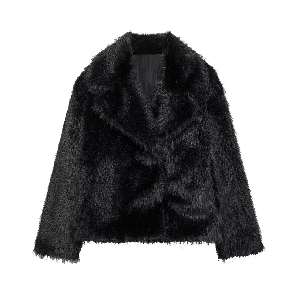 Faux Fur Jacke Damen