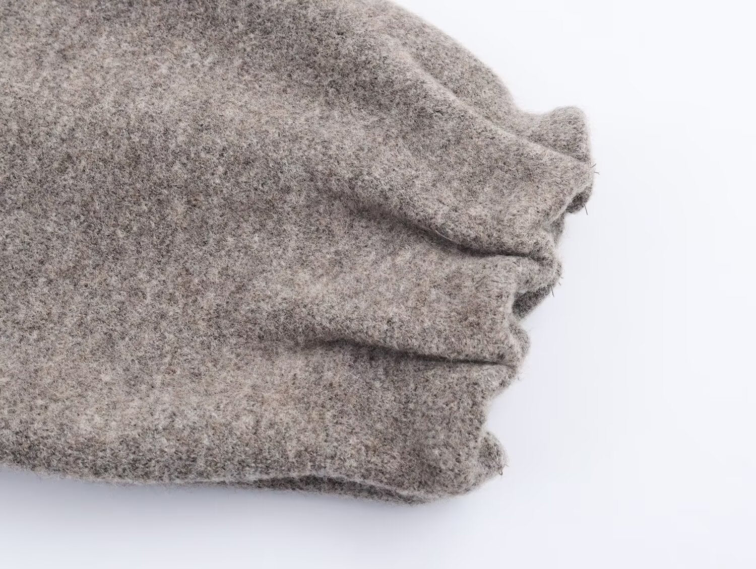 Rüschen Zweiteiler Damen | Elegantes Set in Grau