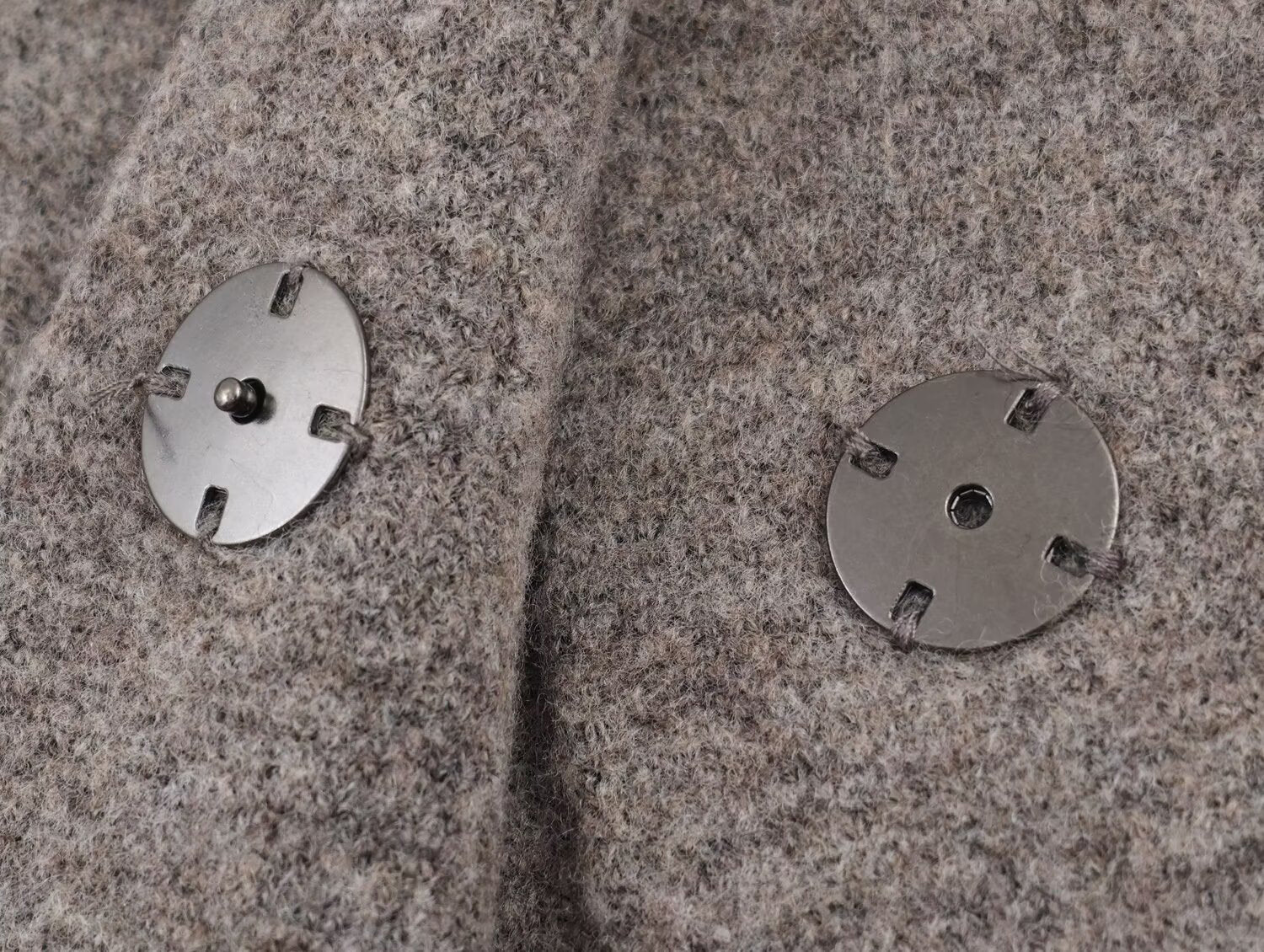 Rüschen Zweiteiler Damen | Elegantes Set in Grau