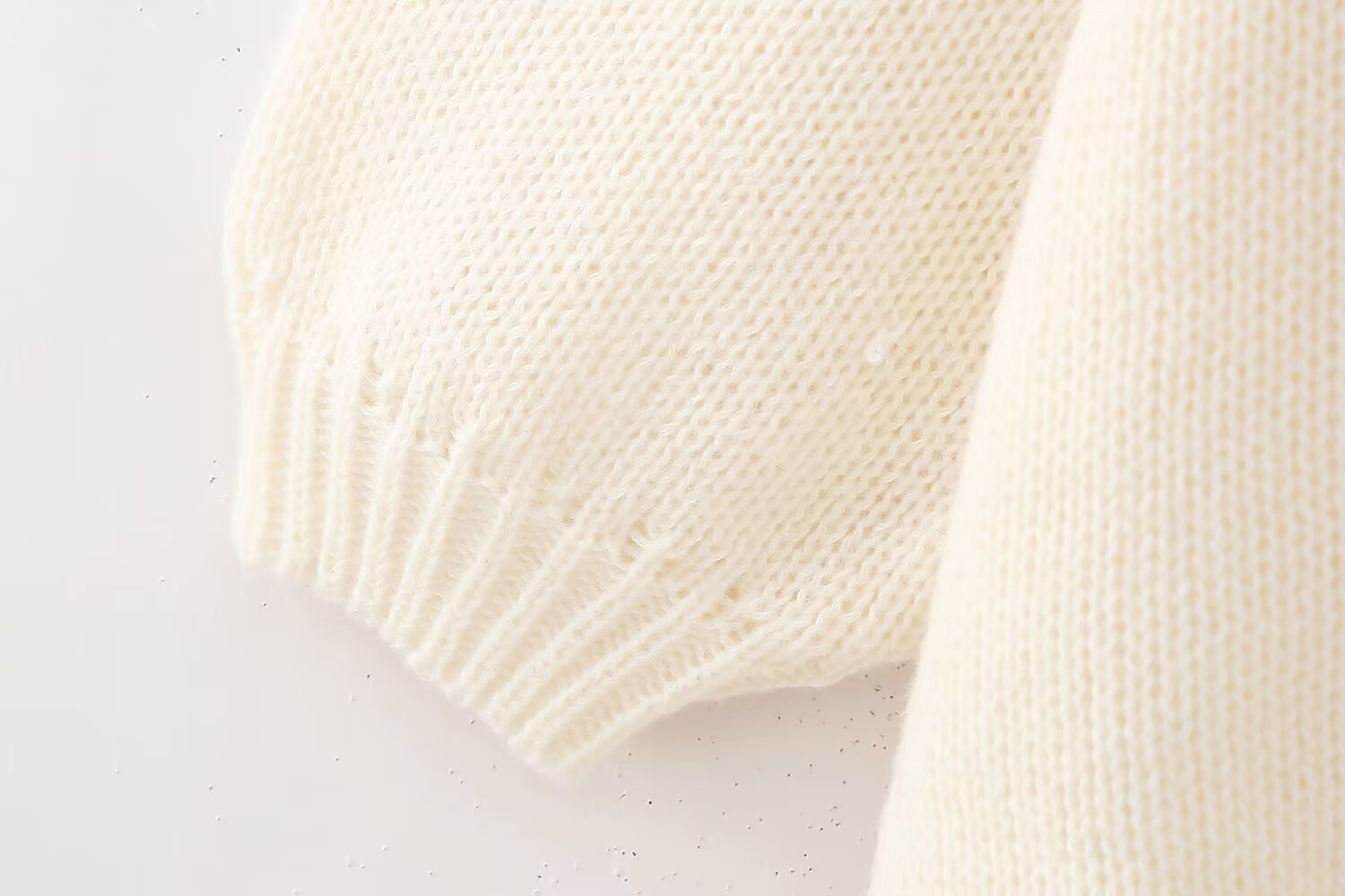 Oversize Cardigan Damen | Beiger Strickcardigan Cozy Look