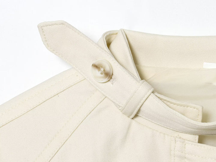 Zweiteiliger Hosenanzug Damen | Eleganter Anzug in Creme