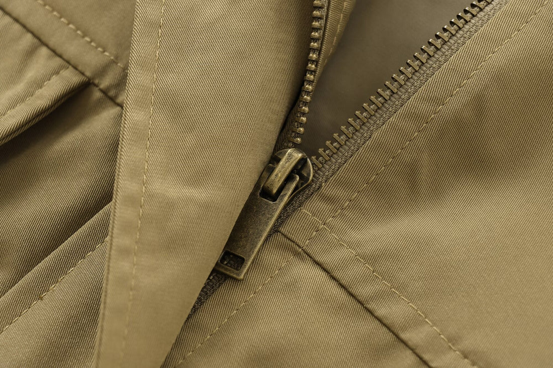 Zweiteiliges Hosen-Set Damen | Modernes Outfit in Khaki