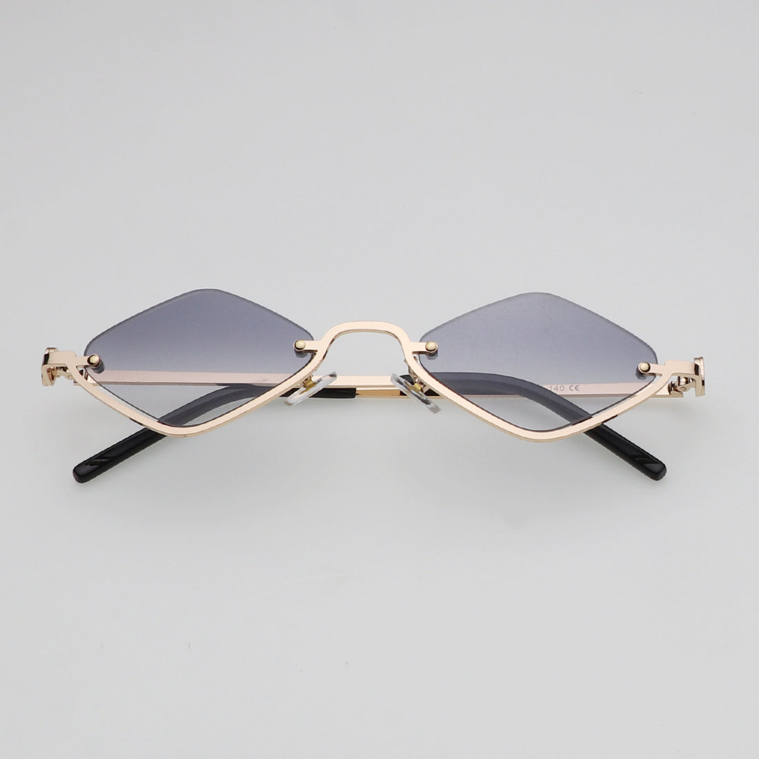 Vintage Sonnenbrille Damen | Kleine Polygon-Sonnenbrille
