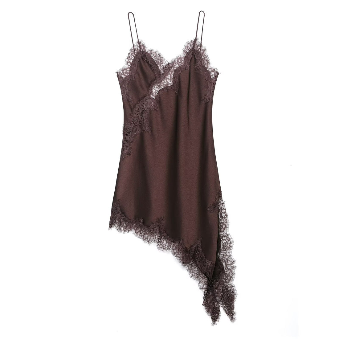 Elegantes Spitzenkleid in Braun | Sexy Abend- & Partykleid