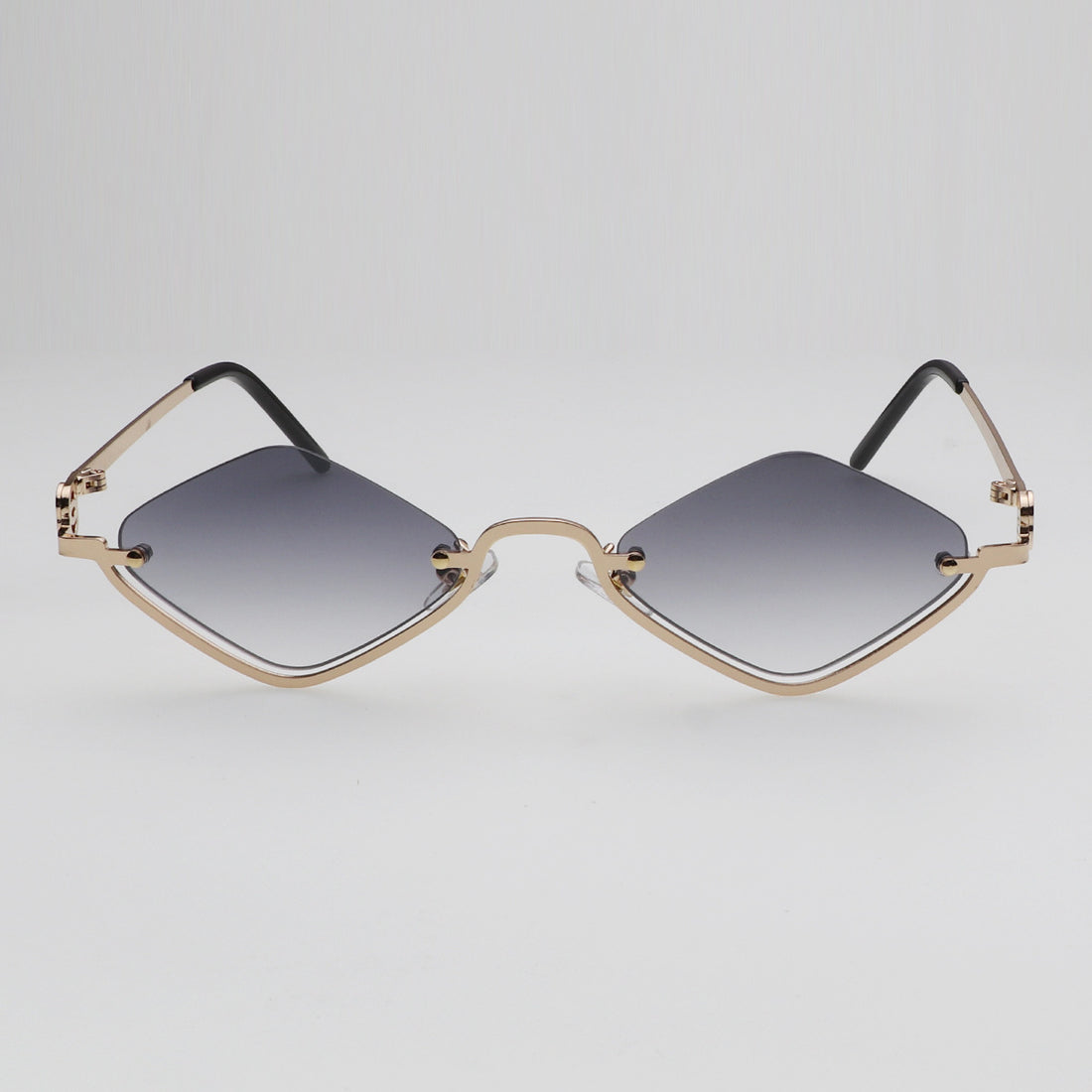 Vintage Sonnenbrille Damen | Kleine Polygon-Sonnenbrille