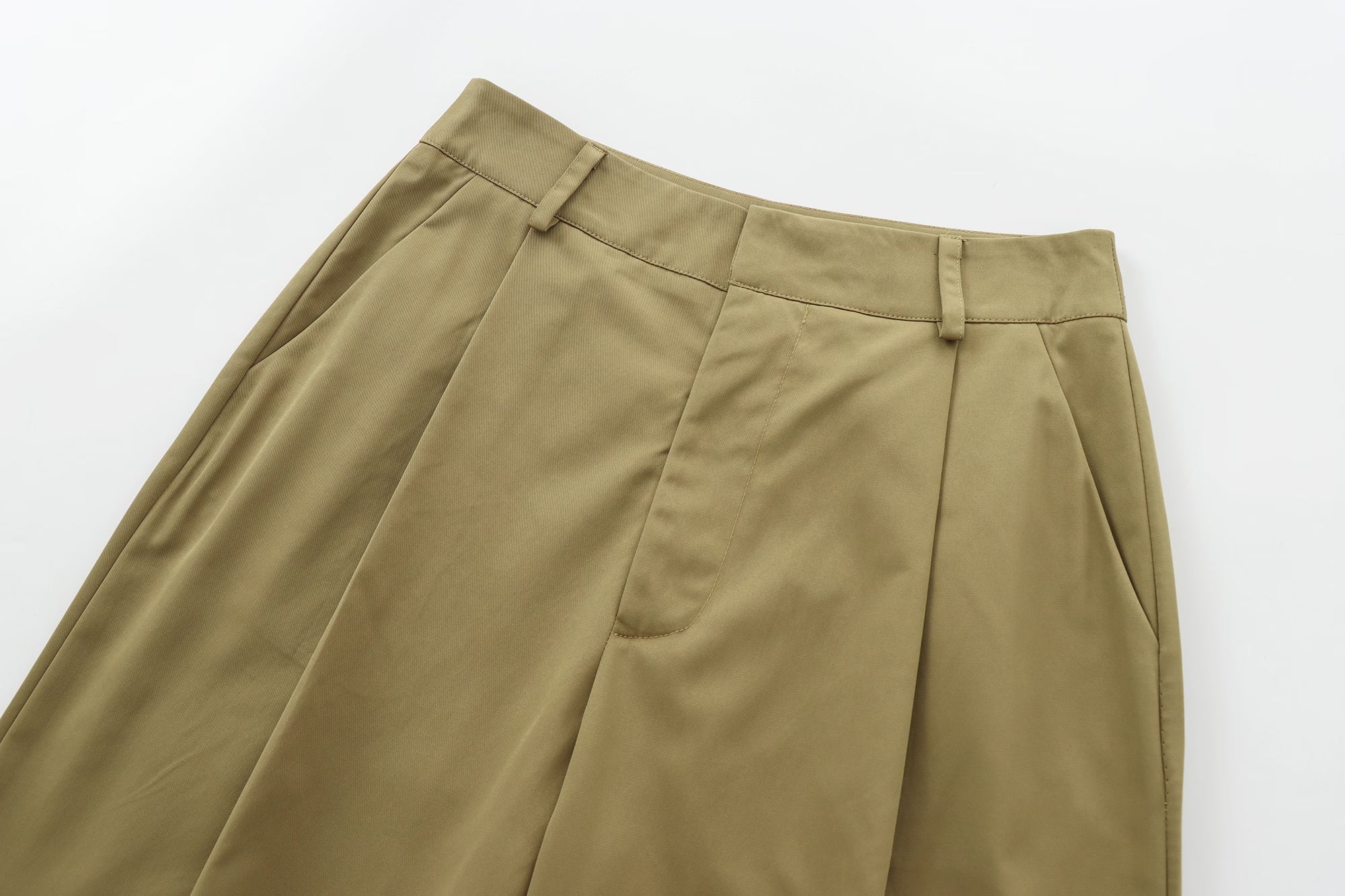 Zweiteiliges Hosen-Set Damen | Modernes Outfit in Khaki