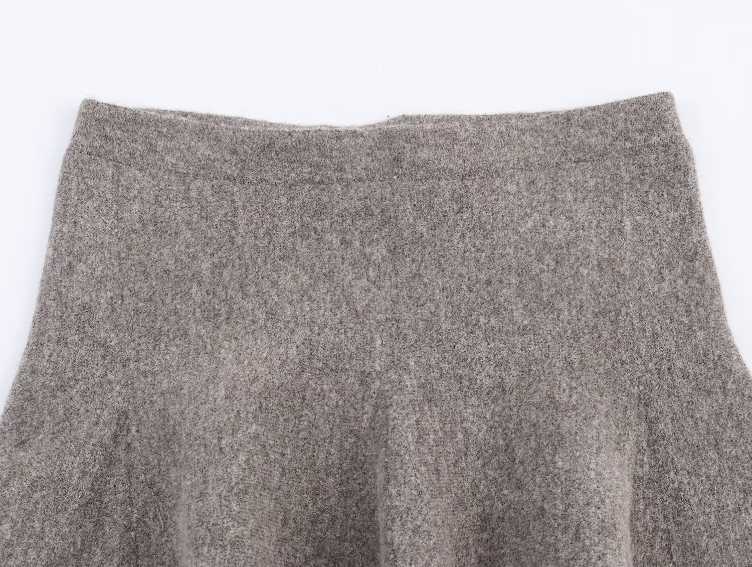 Rüschen Zweiteiler Damen | Elegantes Set in Grau