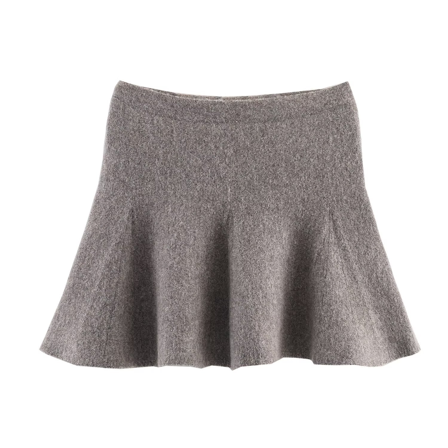 Rüschen Zweiteiler Damen | Elegantes Set in Grau