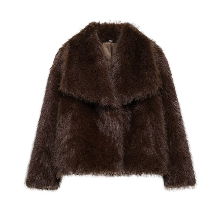 Faux Fur Jacke Damen