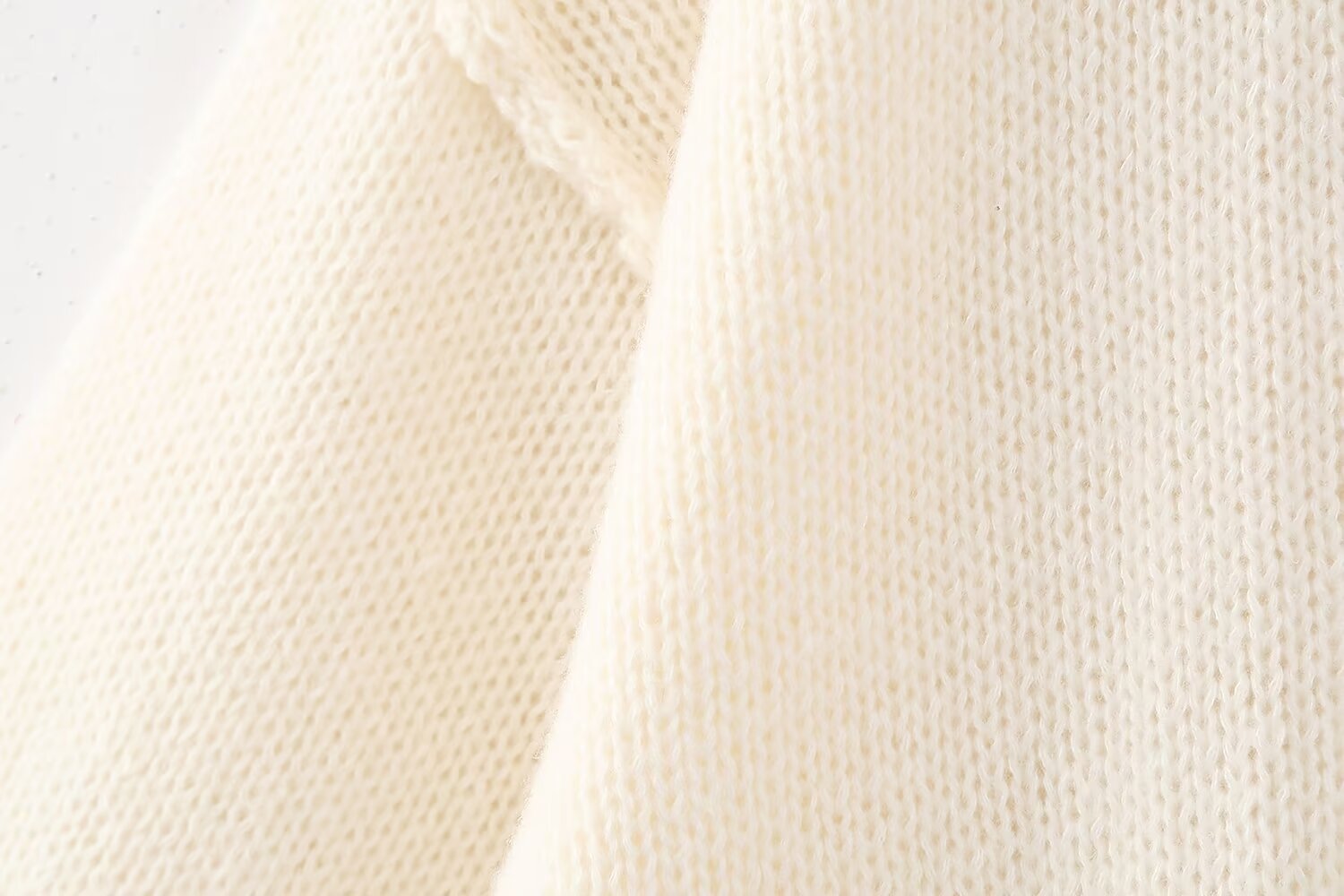 Oversize Cardigan Damen | Beiger Strickcardigan Cozy Look