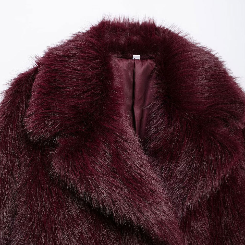 Faux Fur Jacke Damen