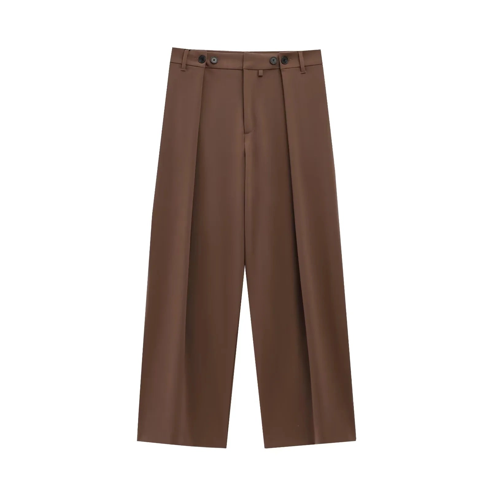 Eleganter Zweiteiler Damen | Blazer & Hose in Braun