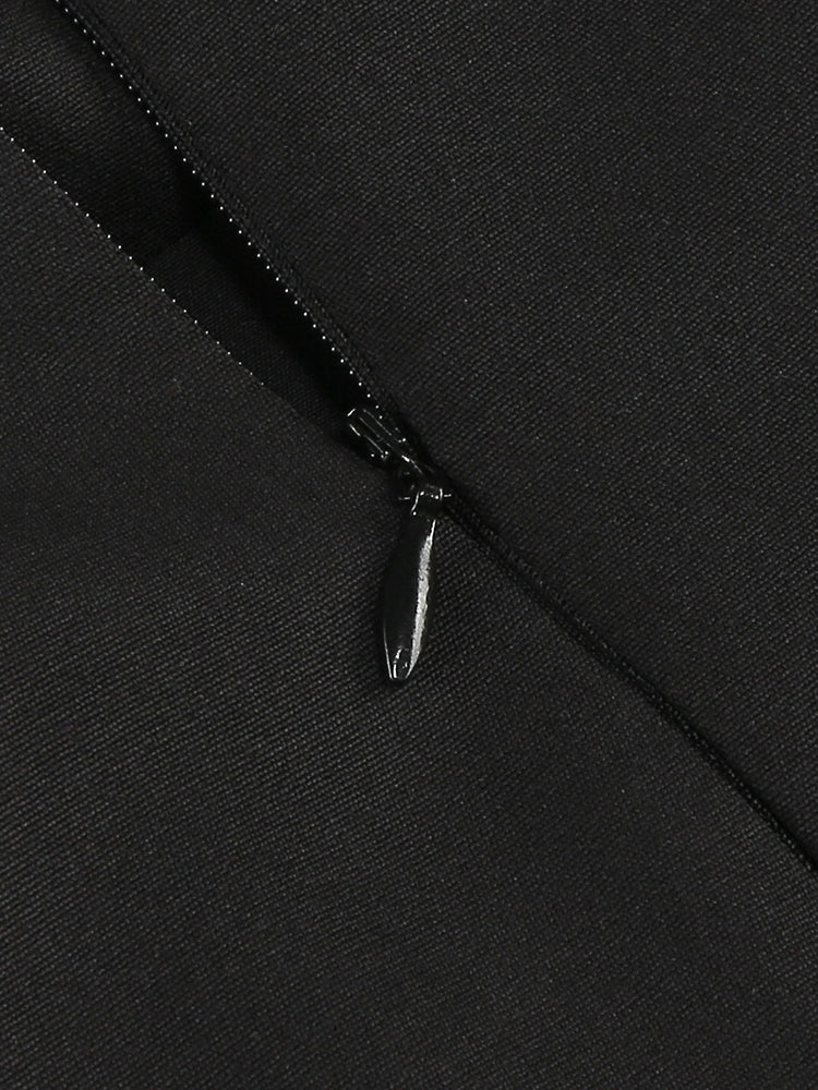 Peplum Oberteil Damen | Elegantes Top mit Glitzer-Corset