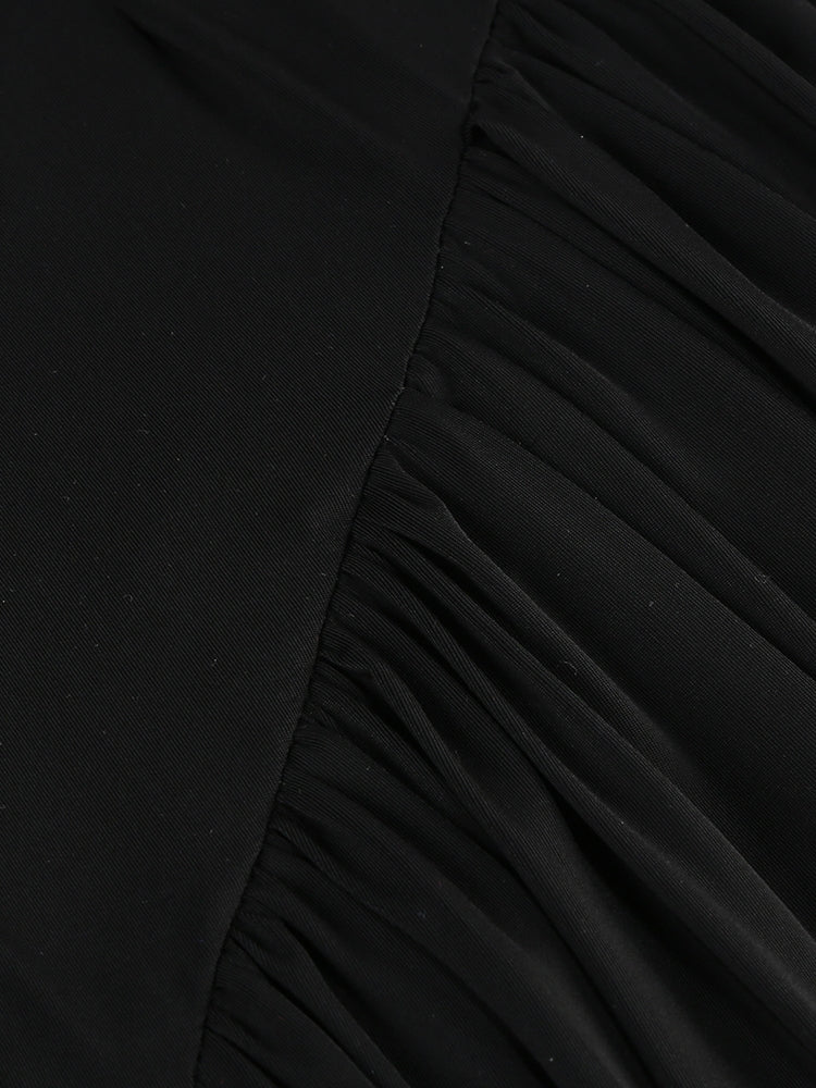 Mini-Bodycon-Kleid mit Spitze