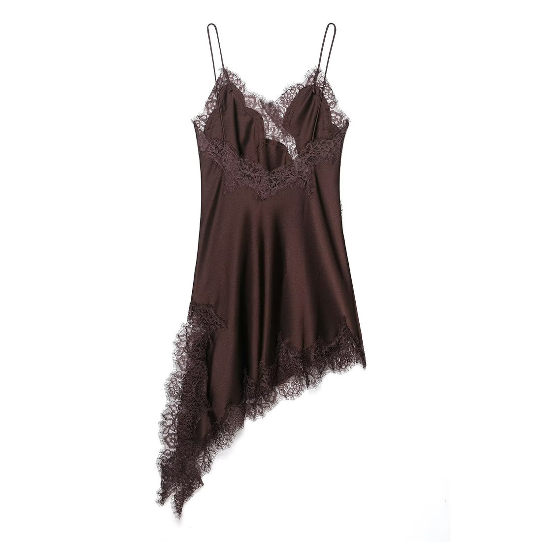 Elegantes Spitzenkleid in Braun | Sexy Abend- & Partykleid