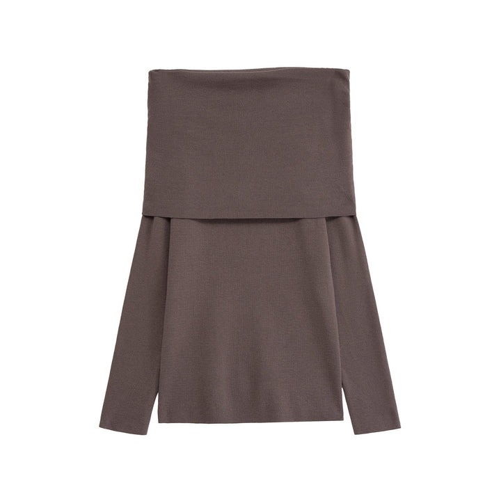 Off-Shoulder Damen Top | Elegantes Longsleeve