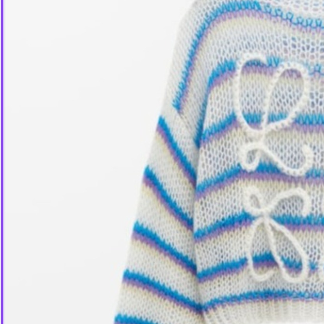 Bunter Oversize-Strickpullover | Trendy Damen Pullover