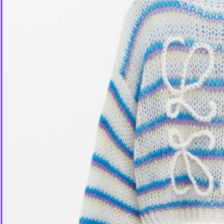 Bunter Oversize-Strickpullover | Trendy Damen Pullover