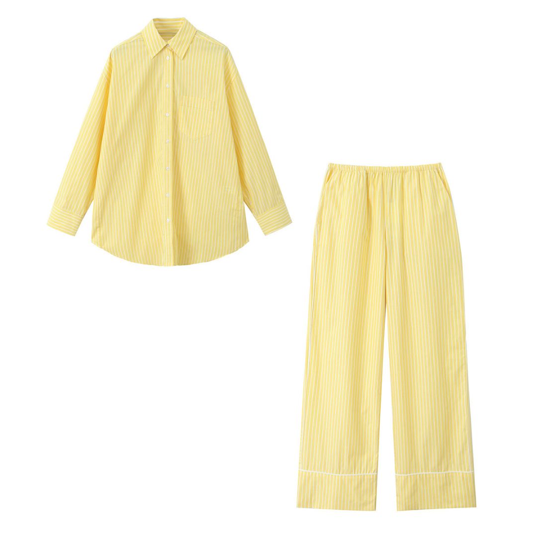 Yellow Aura Set – Zweiteiliges Freizeit- & Lounge-Set